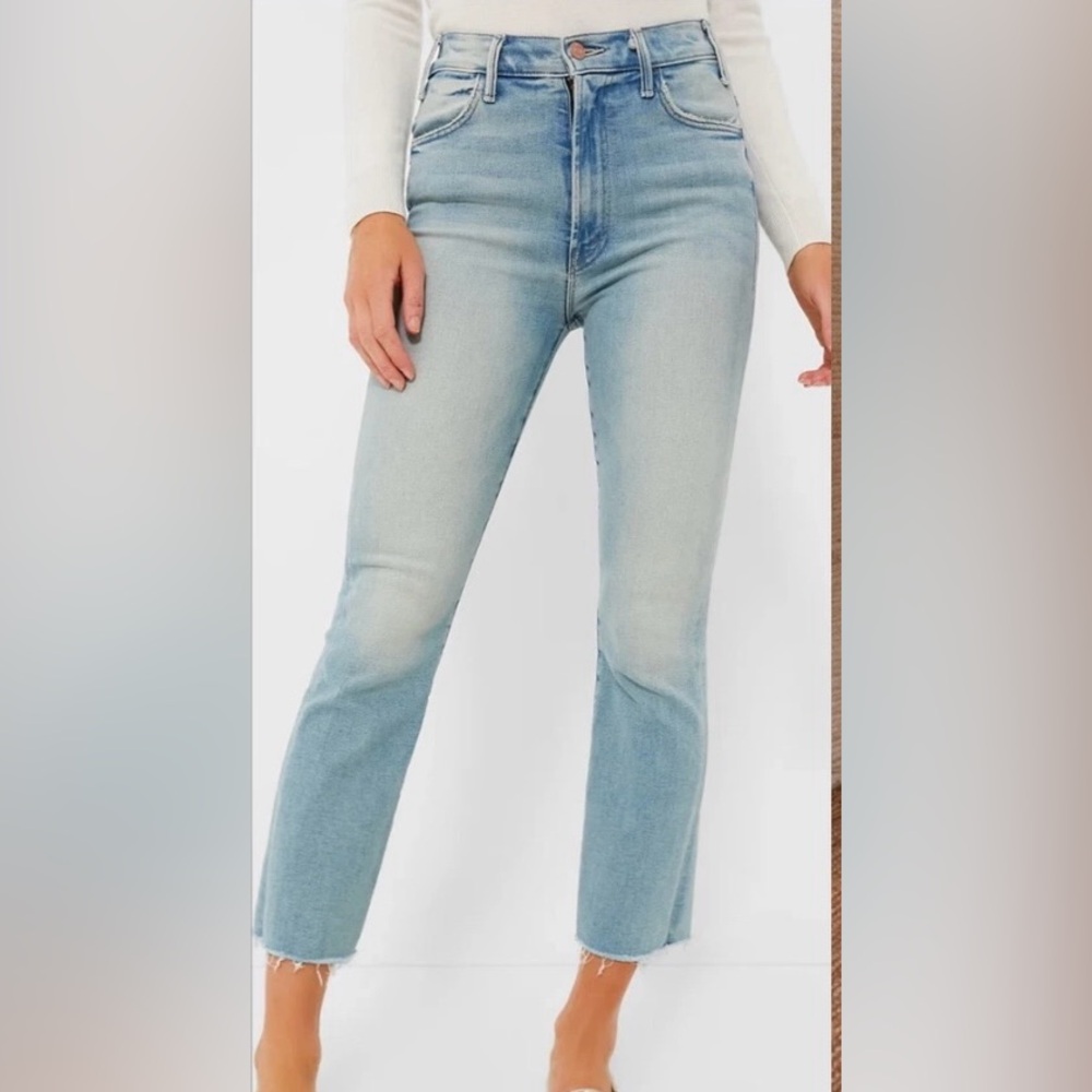 Authentic NEW Mother The Hustler Ankle Fray Au Revoir NWT SZ29